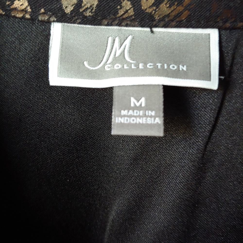 JM Collection Leopard Jacket - Picture 4 of 4